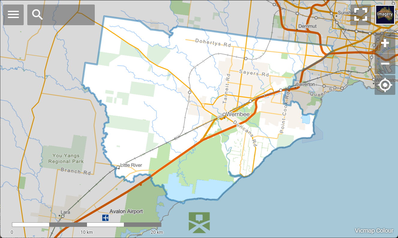 Inverted polygon boundary layer