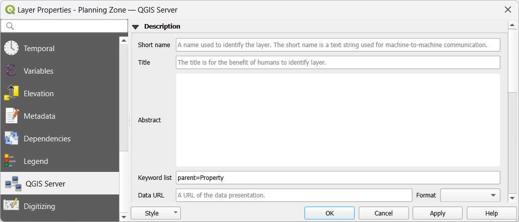 Keyword for Spatial Intersection